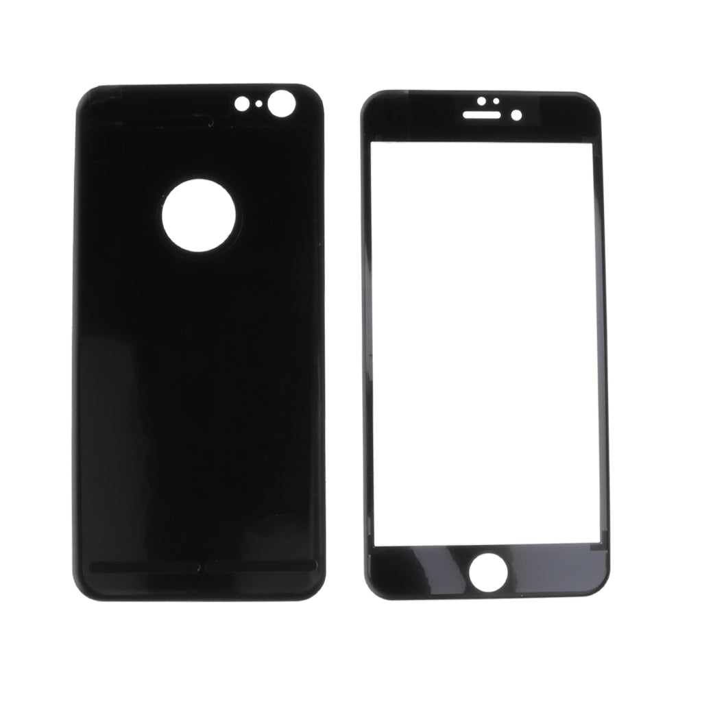 3D Tempered Glass Film Full Cover Screen Protector for iPhone 6 Plus Black