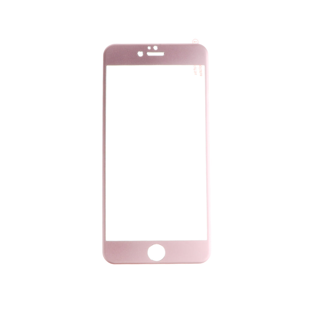 3D Tempered Glass Film Full Cover Screen Protector for iPhone 6 Plus Rose Gold