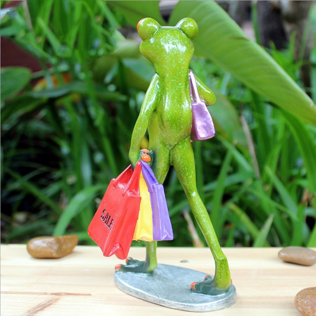 Fantasy Resin Frog Decoration Craft Table Desk Ornaments Collectable Gift 02