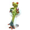 Fantasy Resin Frog Decoration Craft Table Desk Ornaments Collectable Gift 01