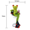 Fantasy Resin Frog Decoration Craft Table Desk Ornaments Collectable Gift 01