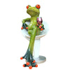 Fantasy Resin Frog Decoration Craft Table Desk Ornaments Collectable Gift 01