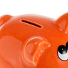 Ceramic piggy bank creative piggy bank classmate birthday gift Orange