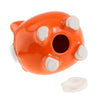 Ceramic piggy bank creative piggy bank classmate birthday gift Orange