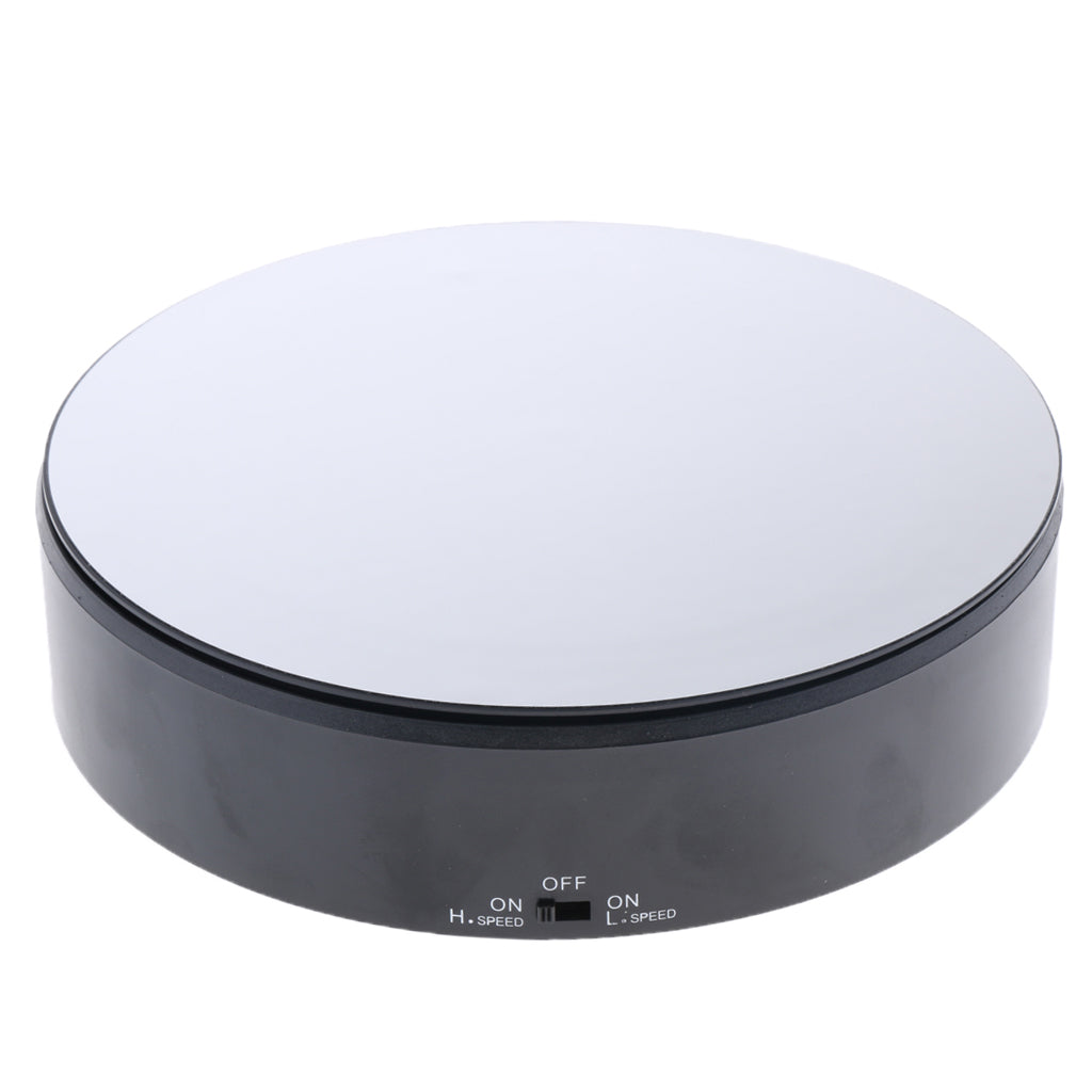 360 Degree Electric Rotating Stand Turntable for Jewelry Watch Display