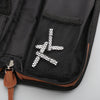 Cotton Padded Drumstick Bag - Soft Carrying Case for Sticks Mallets Black