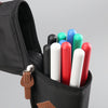 Cotton Padded Drumstick Bag - Soft Carrying Case for Sticks Mallets Black