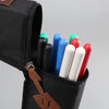 Cotton Padded Drumstick Bag - Soft Carrying Case for Sticks Mallets Black