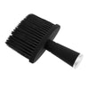 Soft Neck Duster Brush for Salon Stylist Barber Hair Cutting Makeup Tool Silver