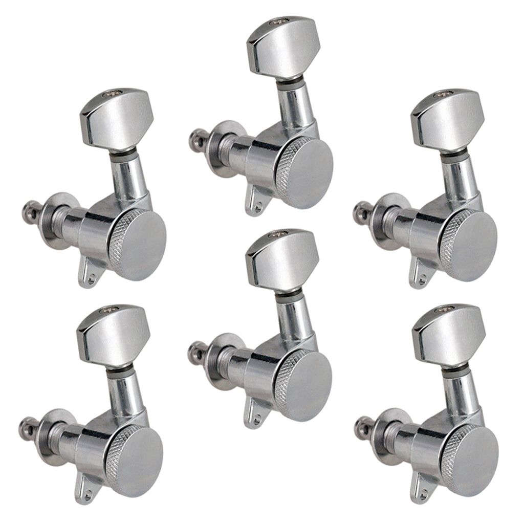 6L Electric Guitar Sealed Closed Tuning Pegs Machine Heads Knobs Accessory