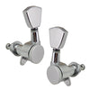 3L3R Electric Guitar Tuning Pegs Machine Heads Knobs Parts Accessory Silver