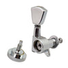 3L3R Electric Guitar Tuning Pegs Machine Heads Knobs Parts Accessory Silver