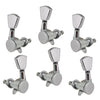 3L3R Electric Guitar Tuning Pegs Machine Heads Knobs Parts Accessory Silver