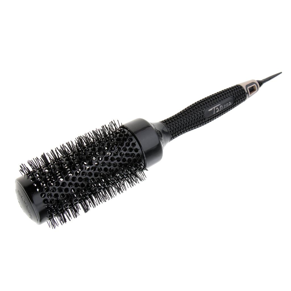 Roll Brush Round Comb for Blow Drying Curly Hair Styling Aluminum Tube 6.2cm