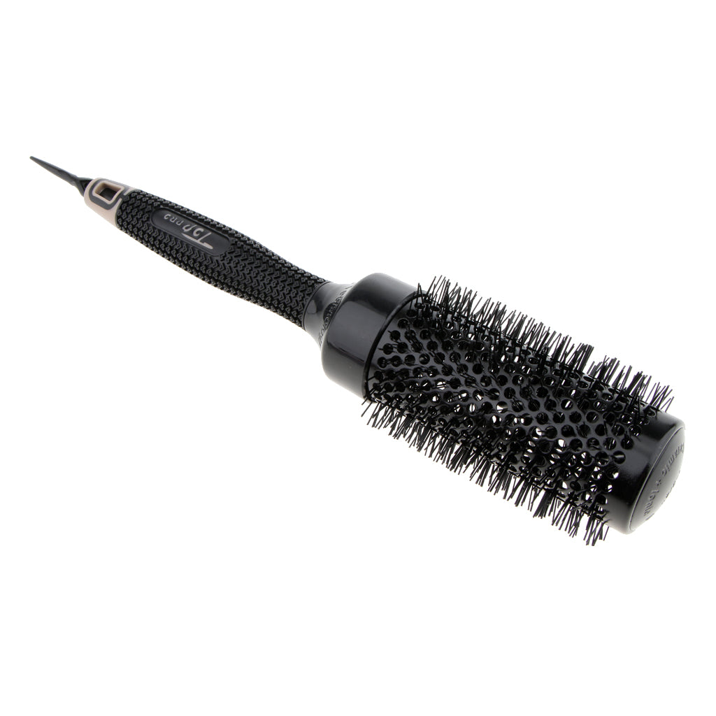 Roll Brush Round Comb for Blow Drying Curly Hair Styling Aluminum Tube 6.2cm