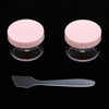 12pcs 15g Makeup Sample Container Cosmetic Lotion Cream Gel Jars Pots  Pink