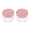 12pcs 15g Makeup Sample Container Cosmetic Lotion Cream Gel Jars Pots  Pink