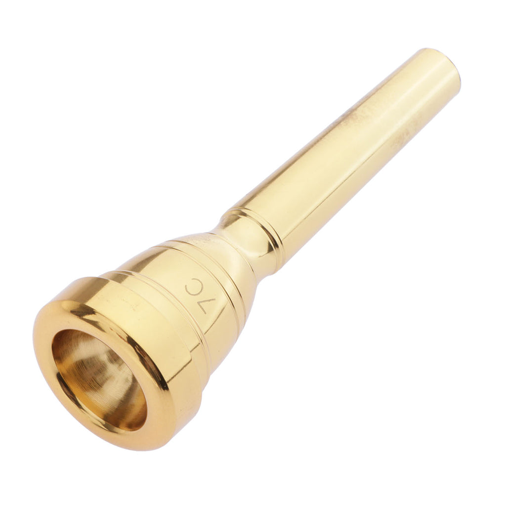 Trumpet Accessories 7C Size Mega Rich Tone Bullet Shape Trumpet Mouthpiece