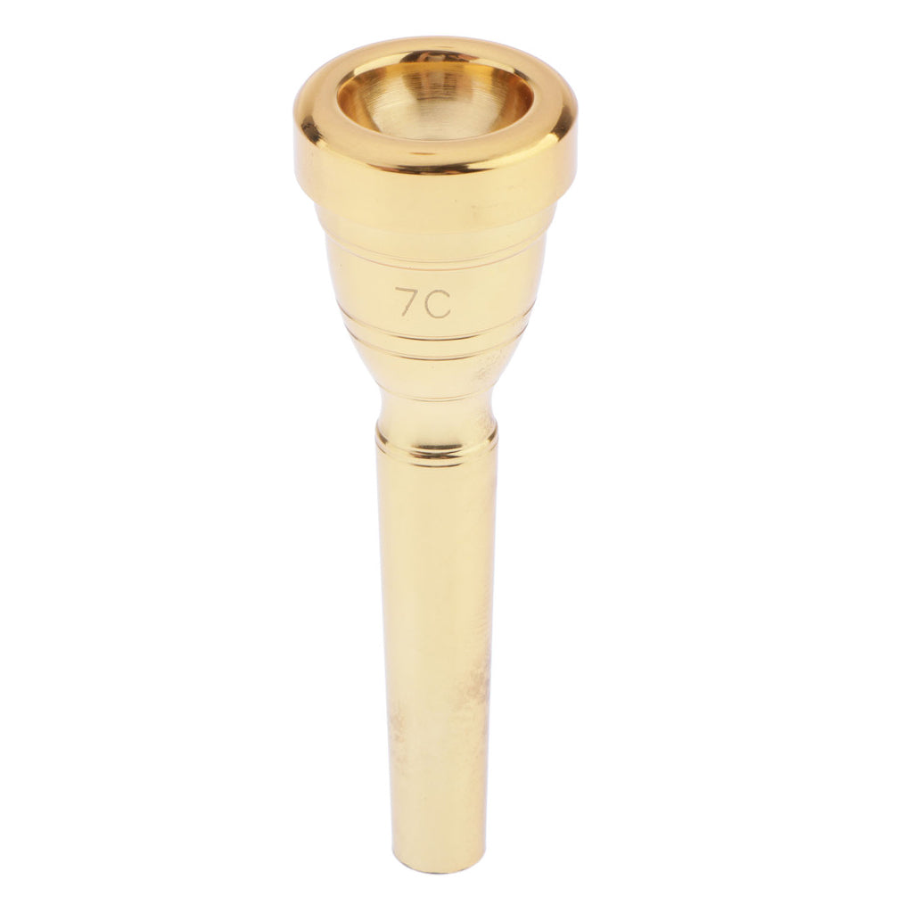 Trumpet Accessories 7C Size Mega Rich Tone Bullet Shape Trumpet Mouthpiece