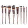 Professional Makeup Brushes Eyeshadow Foundation Beauty Cosmetics 10 Pieces