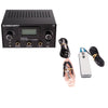 Dual Digital Tattoo Power Supply with Foot Pedal and 2 Clip Cords Set