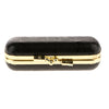 PU Leather Lipstick Lip Gloss Case Storage Makeup Holder Box Portable Black