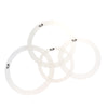 1 Pack Drum Muffler Dampening Rings Tone Control Ring 10'' 12'' 14'' 14''