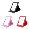 PU Leather Makeup Mirror Folding Portable Foldable Cosmetic Mirror Travel Pink