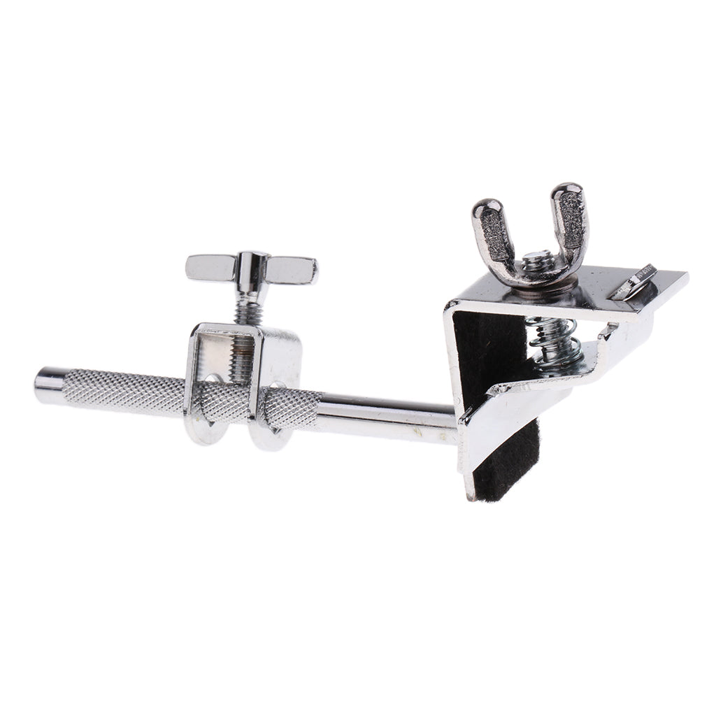 Durable Bass Drum Hoop Mounted Cowbell Holder Clamp