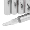 5Pcs 3ml Empty Nail Oil Pen,Twist Pen,Cosmetic Container,Lip Gloss Tubes Silver