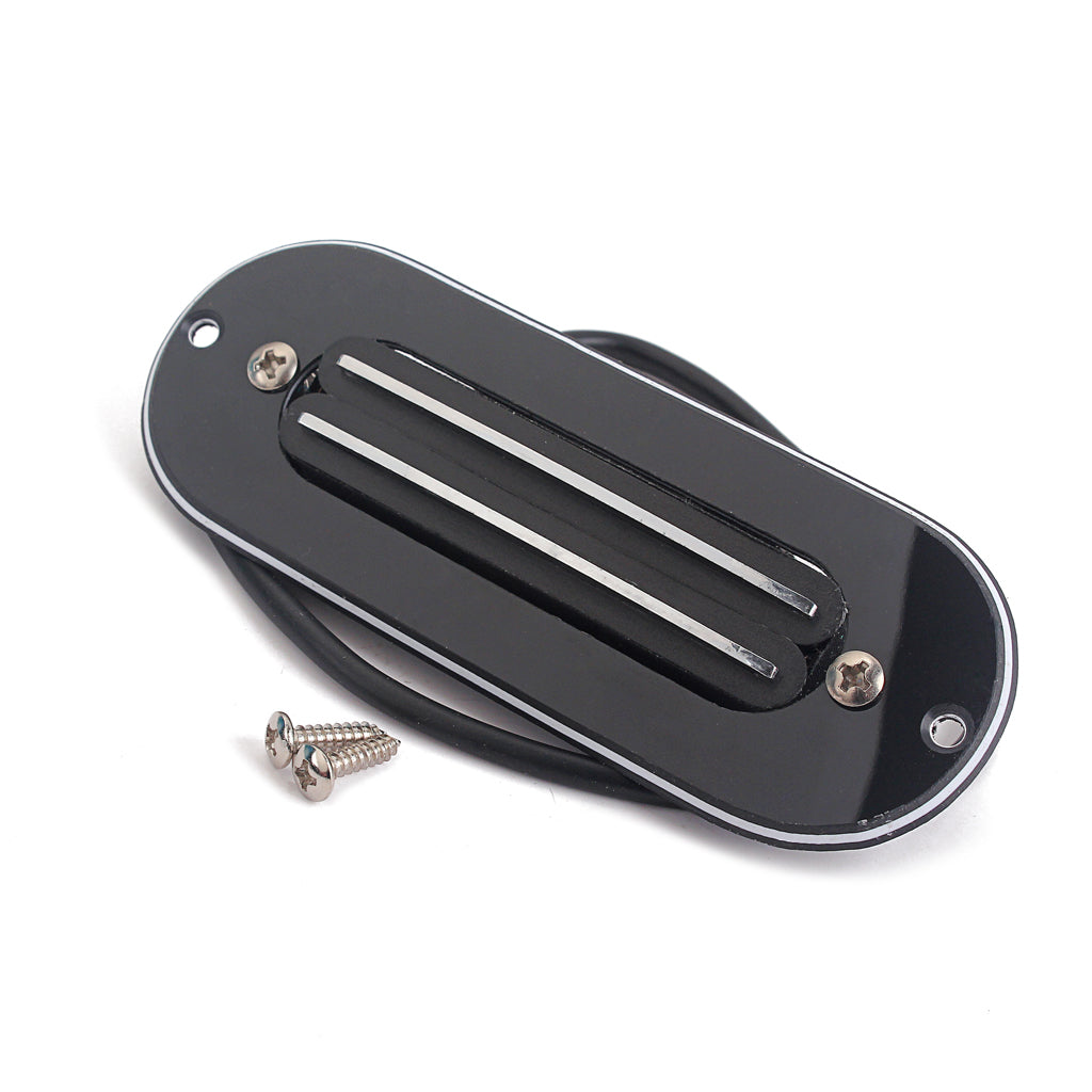 Dual Hot Rail Humbucker Pickup for Acoustic Electric Cigar Box Guitar Parts