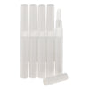 5Pcs 3ml Empty Nail Oil Pen,Twist Pen,Cosmetic Container,Lip Gloss Tubes White