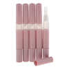 5Pcs 3ml Empty Nail Oil Pen,Twist Pen,Cosmetic Container,Lip Gloss Tubes Pink