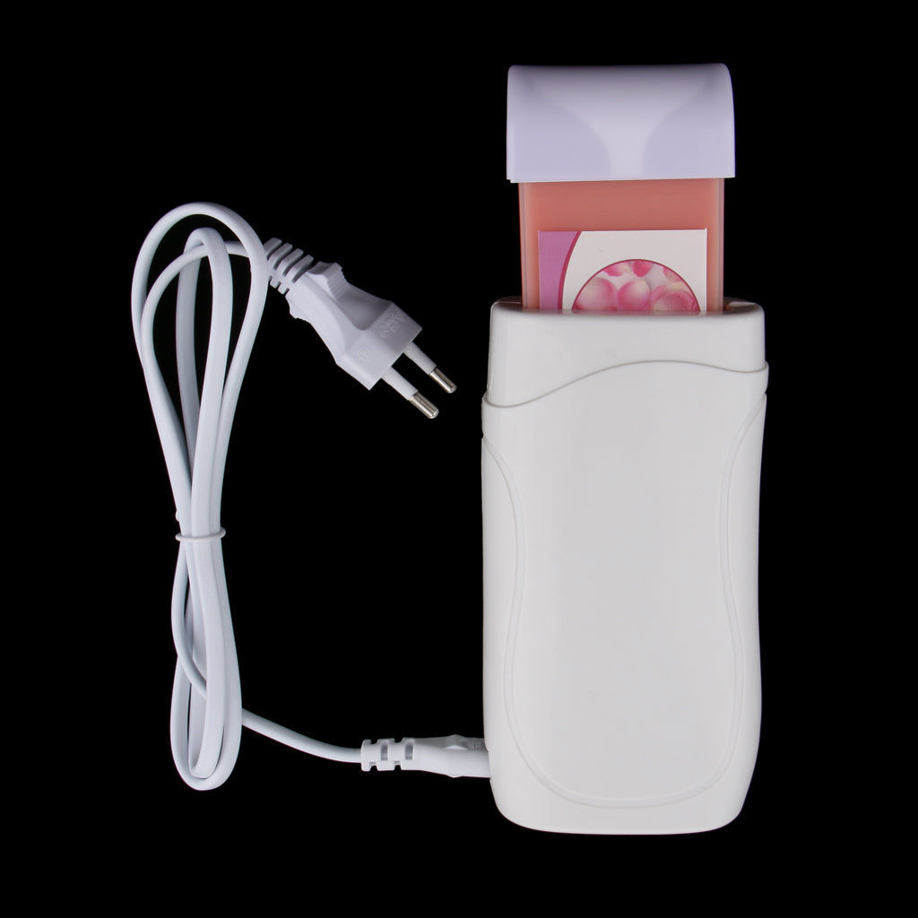 Depilatory Roll On Wax Heater Warmer Machine Hair Removal Waxing Kit EU Plug