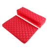 Soft Hand Cushion Nail Pillow Pad Nails Art Design Manicure Arm Rest Holder Red