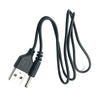 USB2.0 to DC3.5mm charging cable 5V power cable DC charging cable 50cm-black