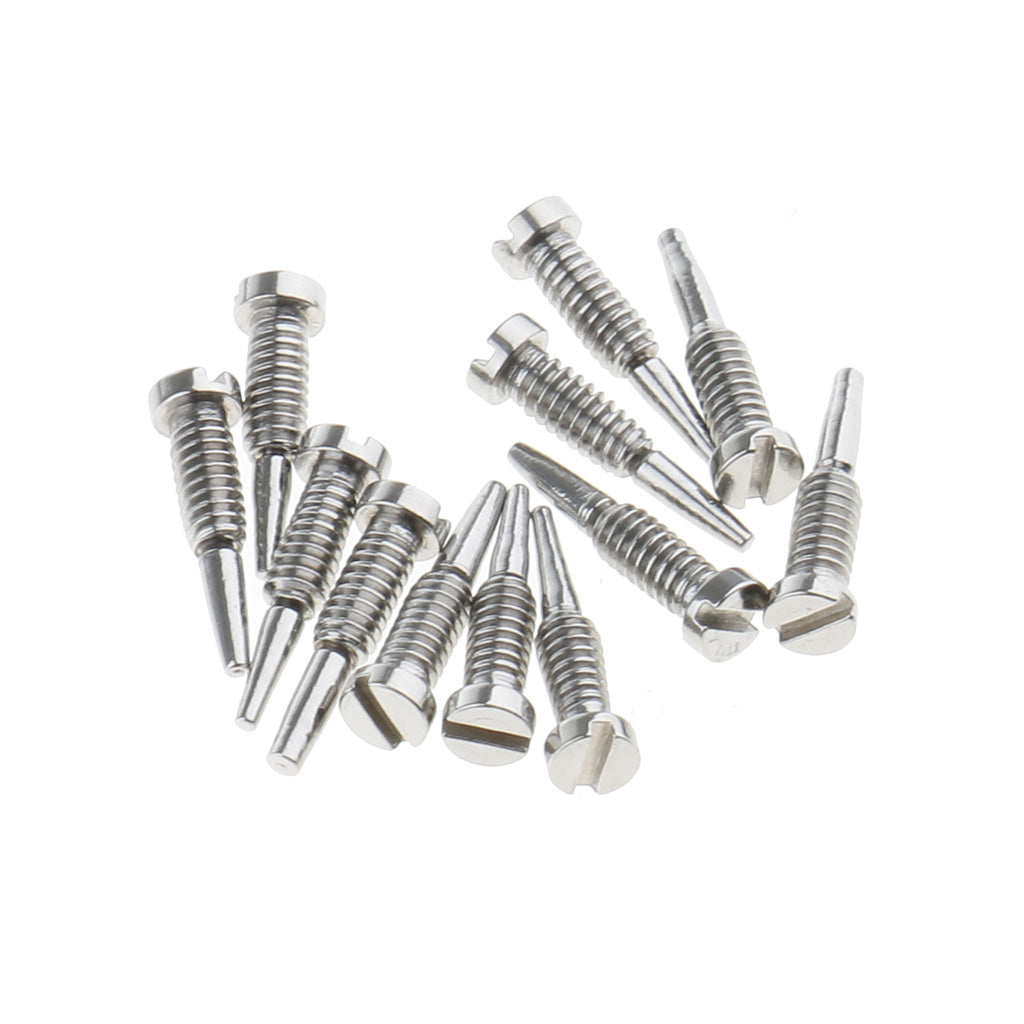 500 Pieces Self Tapping Tiny Screws Watch Eyeglass Repair Kit 2.0x1.4x7.0mm