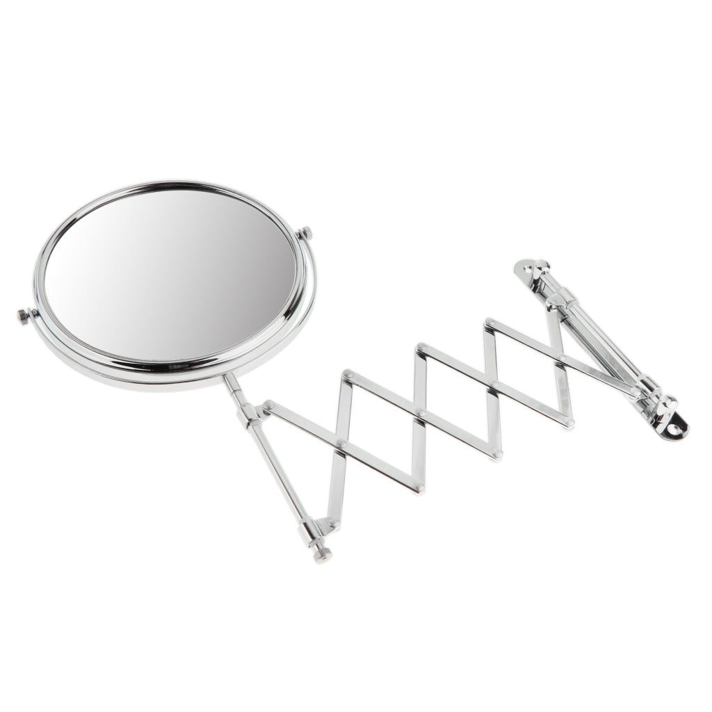 Adjustable 2 Way 1x/3x Magnifying Wall Mount Bathroom Shaving Makeup Mirror 3012