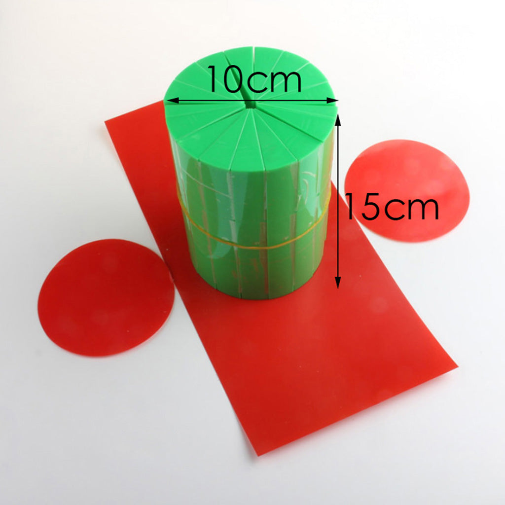 DIY Learning Cylinder Volume Toy for Kids Children Learning Math Tools