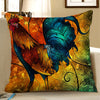 Square Cushion Cover for Soft Car Home Decor Cock 60x60cm