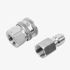 Stainless Steel 3/8 Male and Female Adaptor Pressure Washer Hose Connector