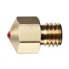 Brass MK8 Ruby Nozzle 0.4MM Filament 3D Printer Parts Extruder Print Head