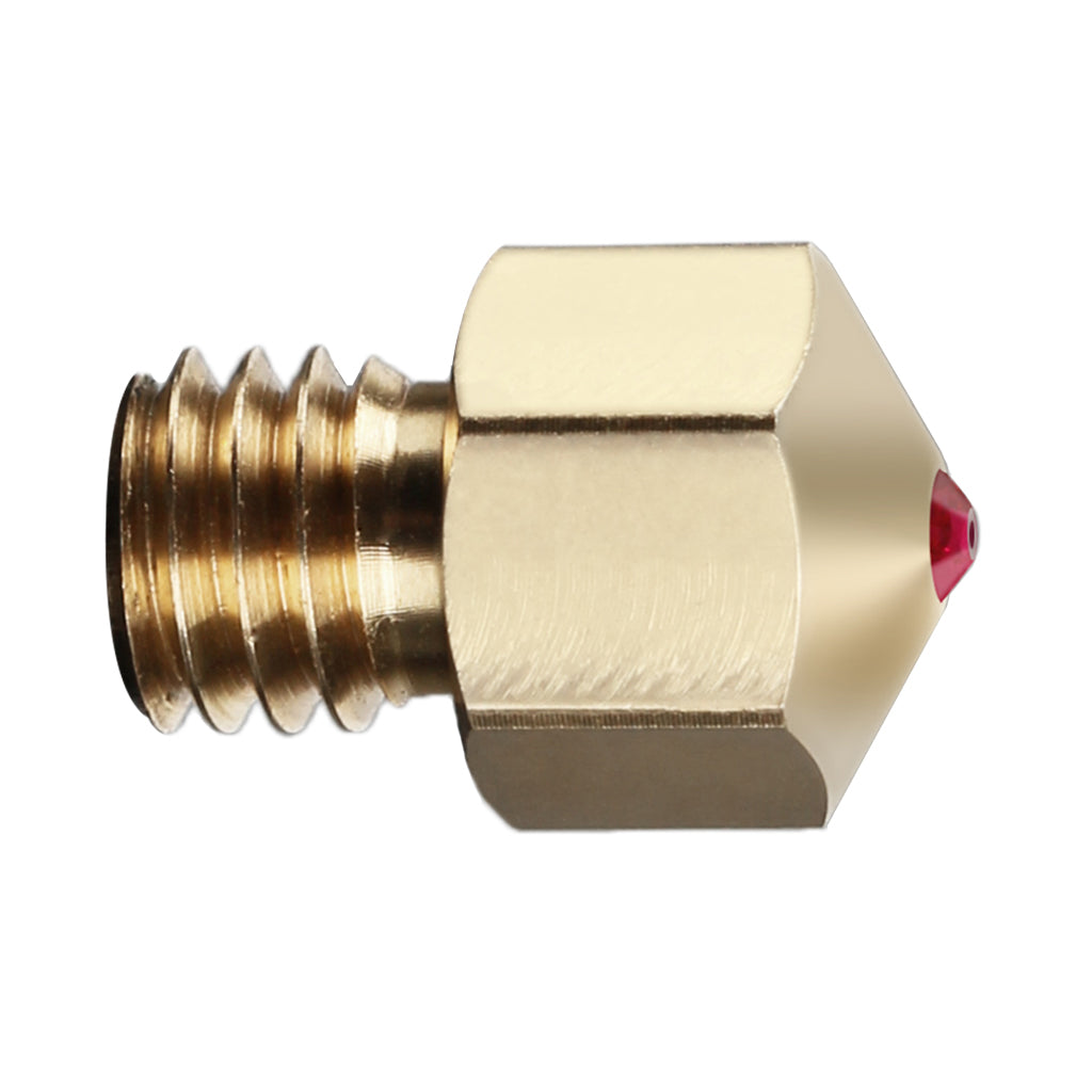 Brass MK8 Ruby Nozzle 0.4MM Filament 3D Printer Parts Extruder Print Head