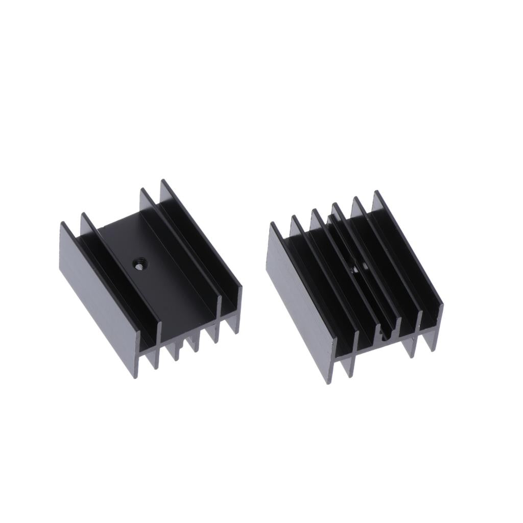 20pcs 23.5x15.8-30MM MOSFET Aluminium Heat Sink TO-220 Transistor Heatsink