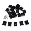 20pcs 23.5x15.8-30MM MOSFET Aluminium Heat Sink TO-220 Transistor Heatsink