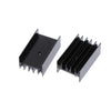 20x 24x16-40mm MOSFET Aluminium Heat Sink 7805 Transistor Heatsink Radiator