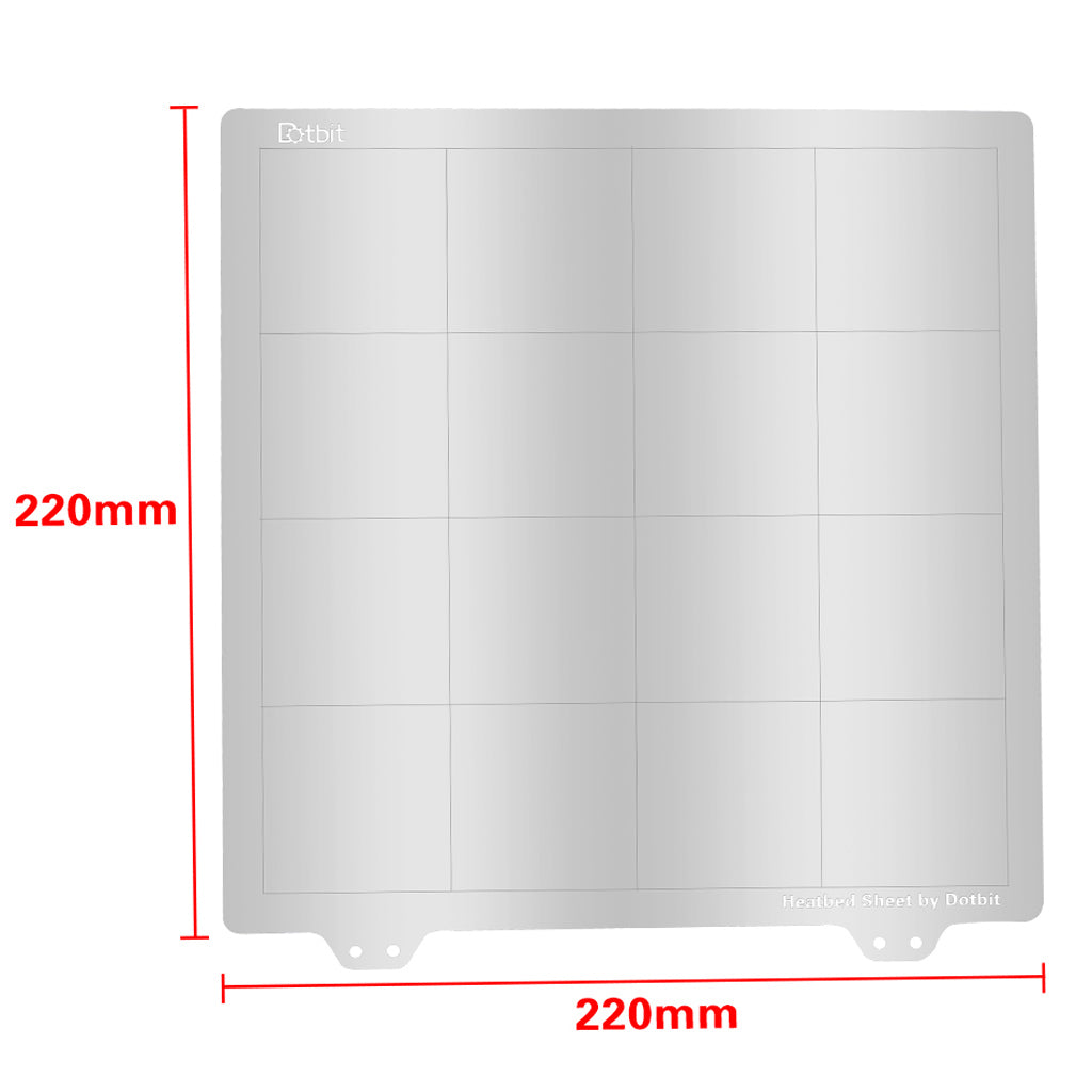 3D Printer 220x220mm Hot Bed Build Surface Platform for Creality CR-10S