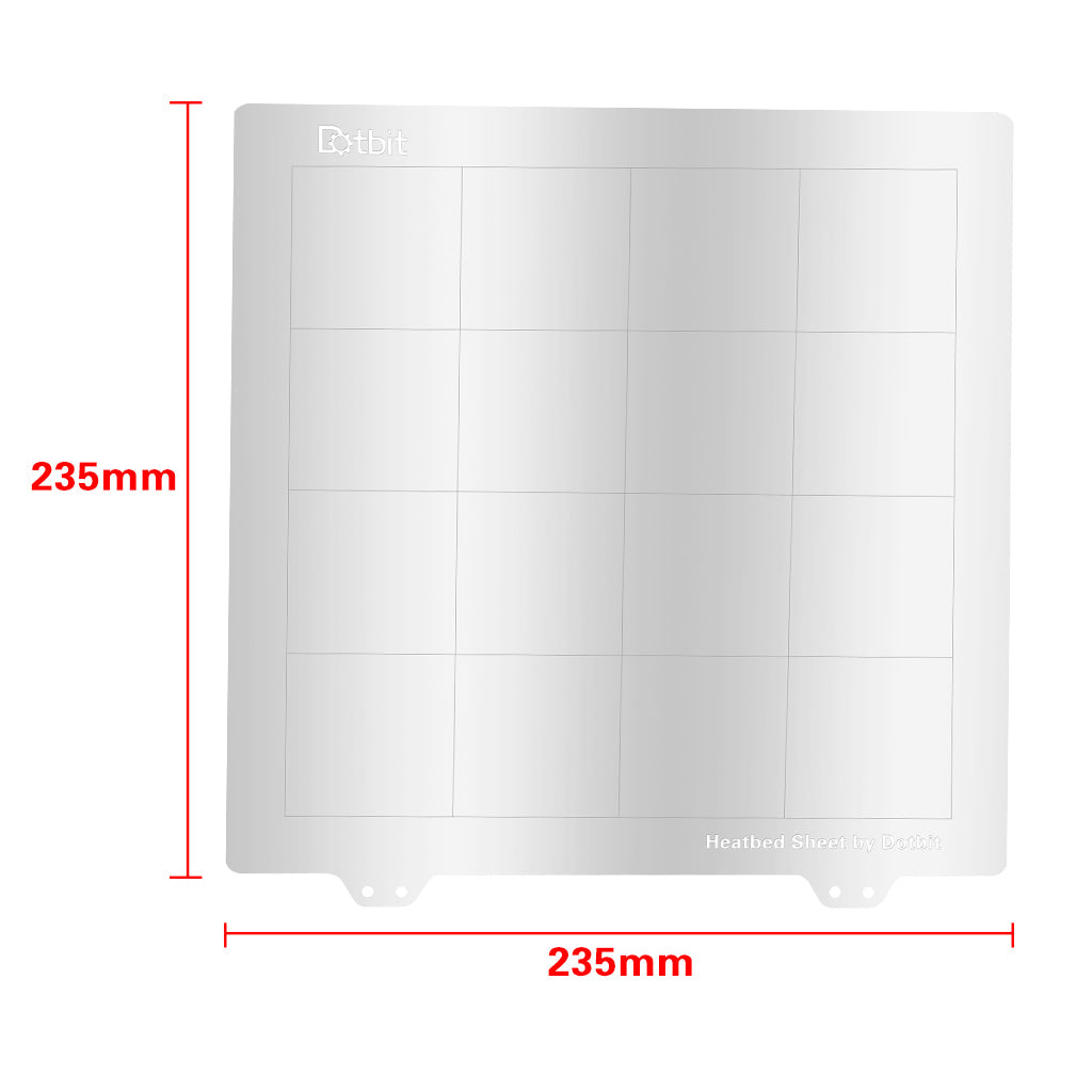 3D Printer 235x235mm Hot Bed Build Surface Platform for Creality CR-10S