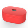 Silicone Protective Cover Case Slim Skin For Redmi Airdots Earphones Red