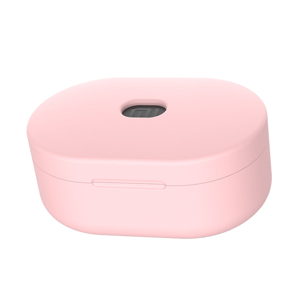 Silicone Protective Cover Case Slim Skin For Redmi Airdots Earphones Pink